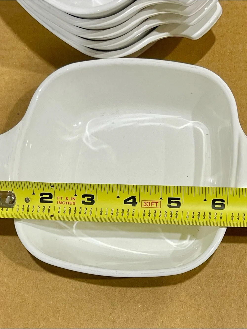 Corning Ware VTG Blue Cornflower Petite Pan P-41-B USA 12oz White Casserole (6)